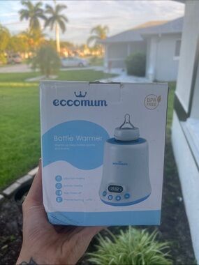 Eccomum Blue Bottle Warmer - BPA Free